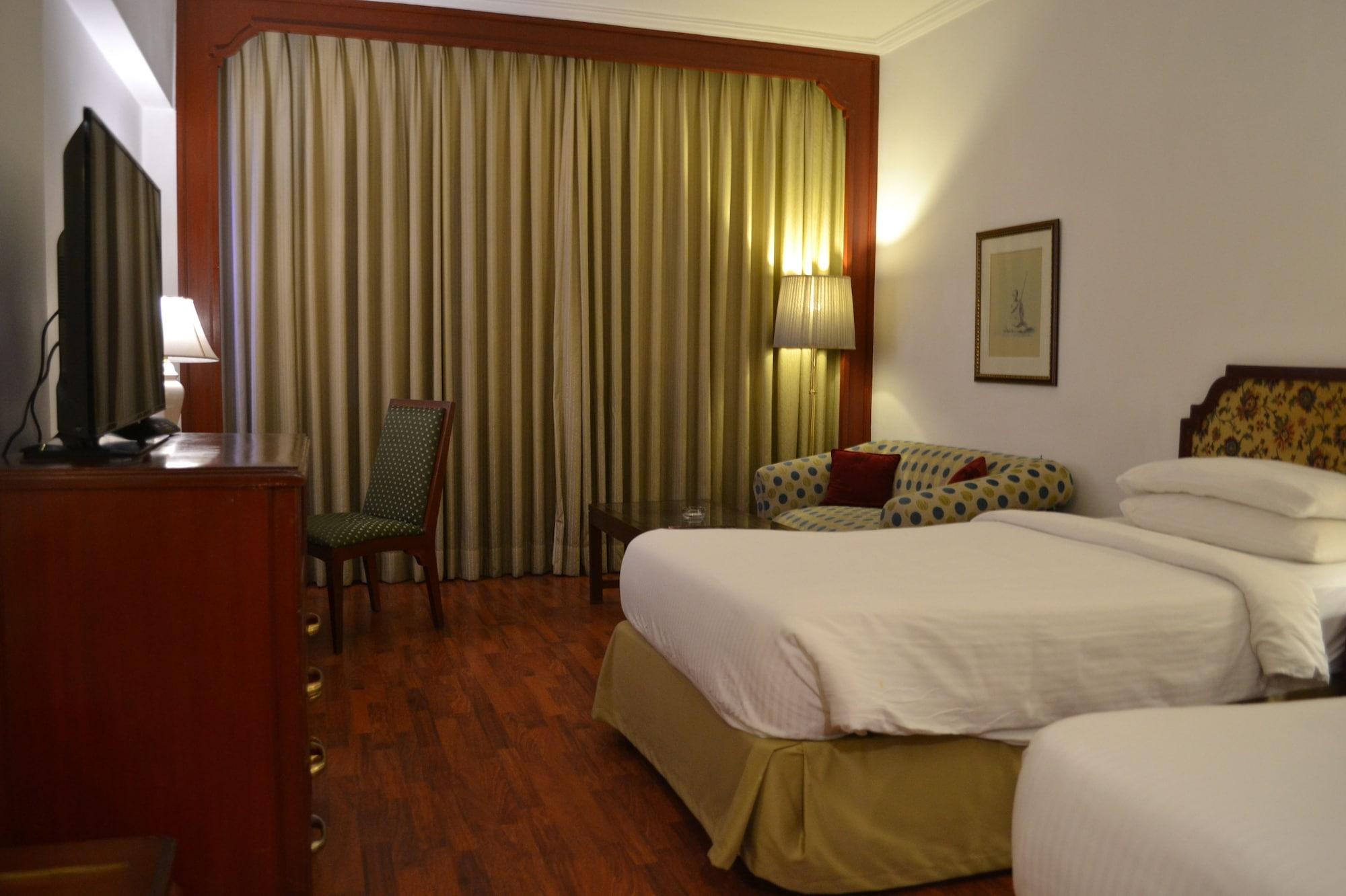 Taj Banjara Hotel Haidarábád Kültér fotó A room at the hotel
