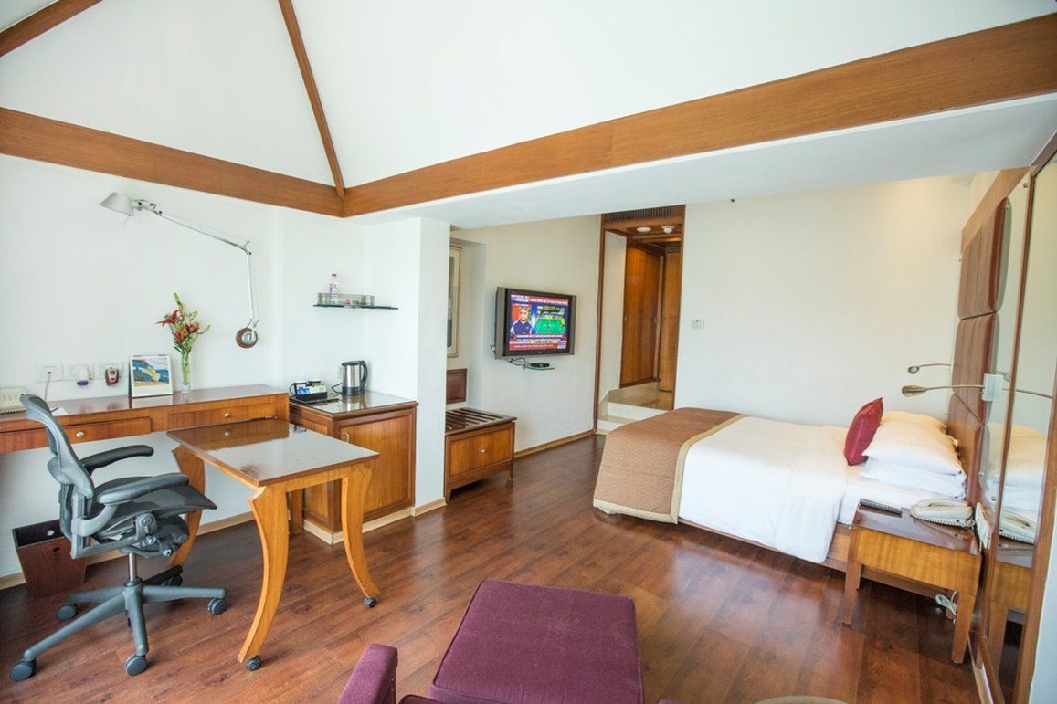 Taj Banjara Hotel Haidarábád Kültér fotó A room at the Taj Bengal
