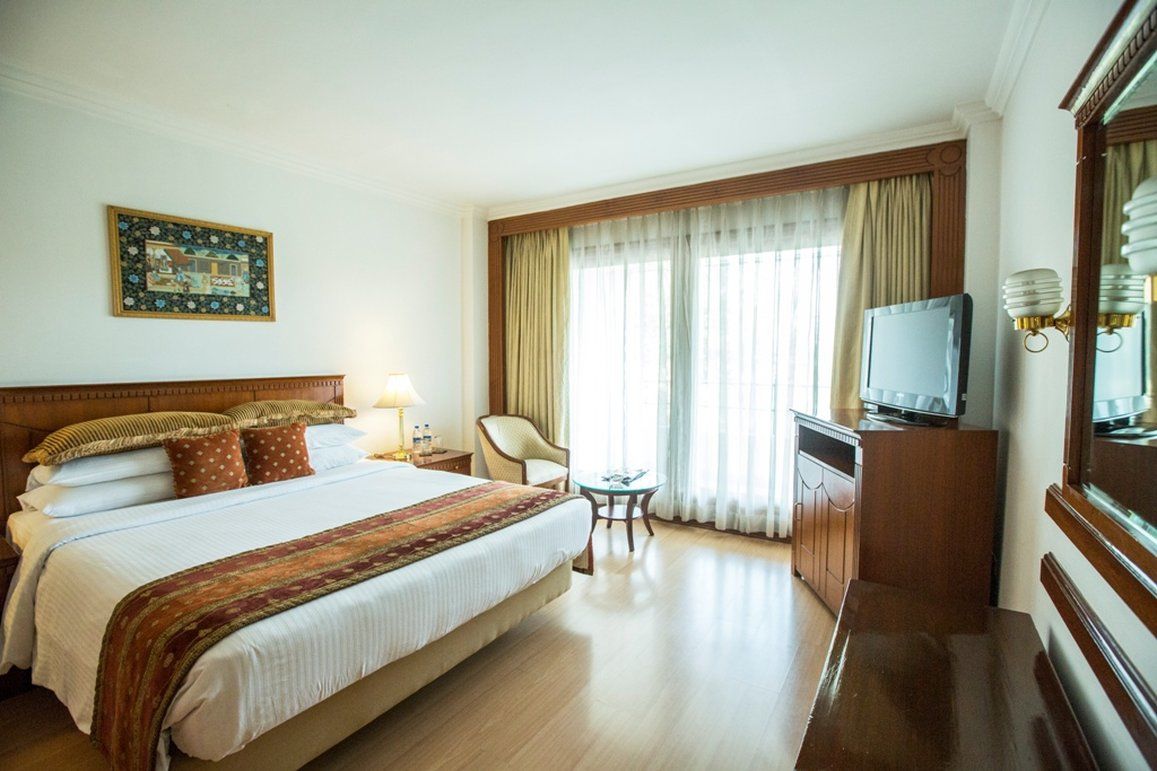 Taj Banjara Hotel Haidarábád Kültér fotó A room at the Taj Bengal